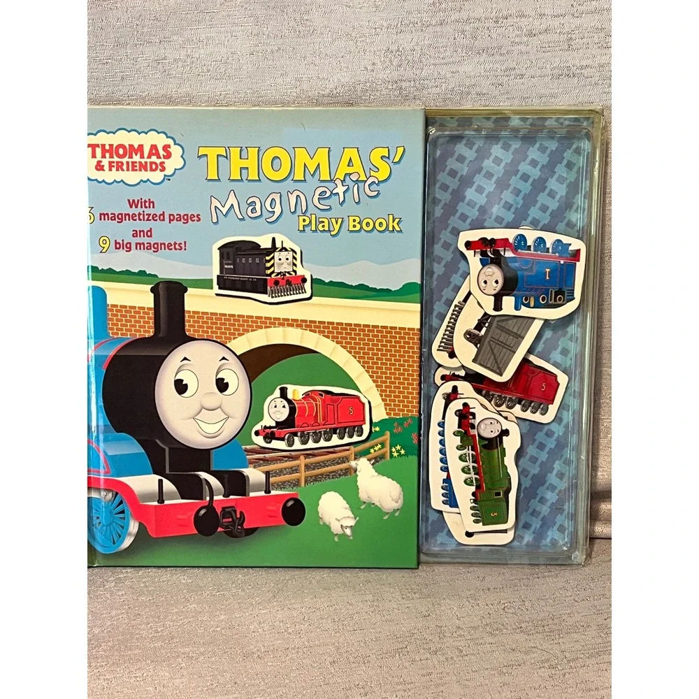 Thomas & Friends James Goes Buzz Buzz DVD and Magnetic Play Book Set Bundle